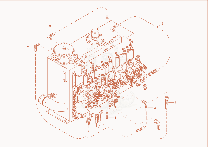 Exploded parts diagram of the INSTALLATION CONTROL VALVE of a Wacker Neuson 6502WD, with numbered balloons