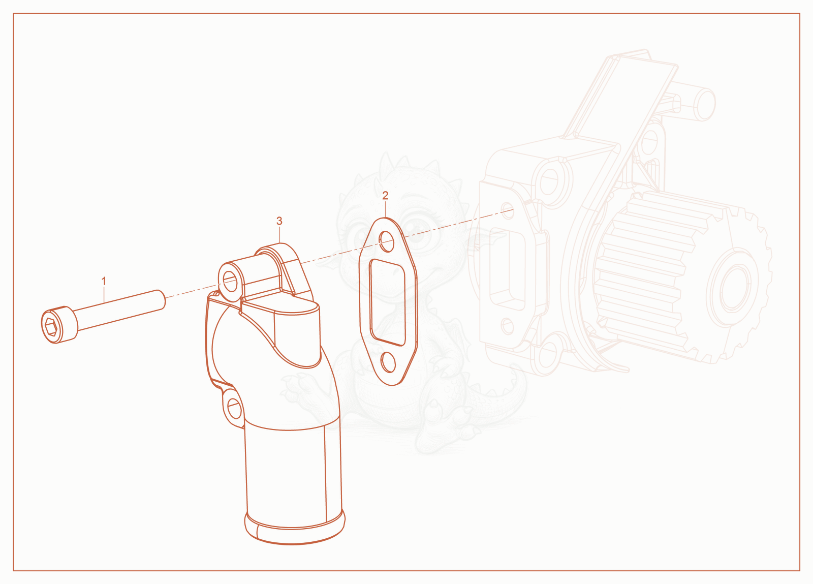 Exploded parts diagram of the Water Manifold of a Wacker Neuson RTD-SC4, with numbered balloons