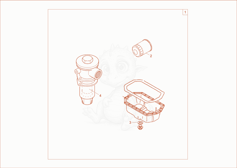 Exploded parts diagram of the service kit (50h) of a Wacker Neuson EZ38, with numbered balloons