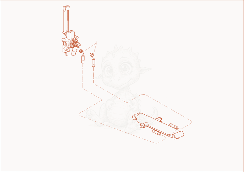 Exploded parts diagram of the BUCKET CYLINDER INSTALLATION of a Wacker Neuson 1200/2002, with numbered balloons