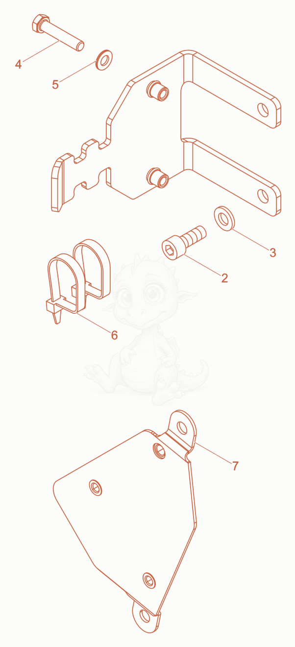 Exploded parts diagram of the Cover tin Plug of a Wacker Neuson XPUKMAT, with numbered balloons