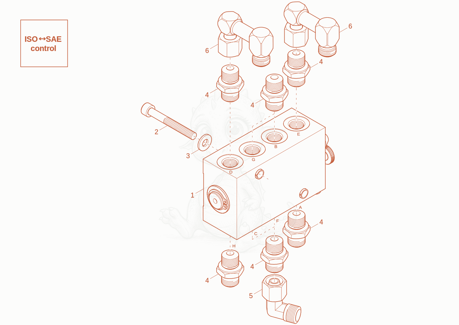 Exploded parts diagram of the VALVE (OPTION) of a Wacker Neuson EZ17-2, with numbered balloons