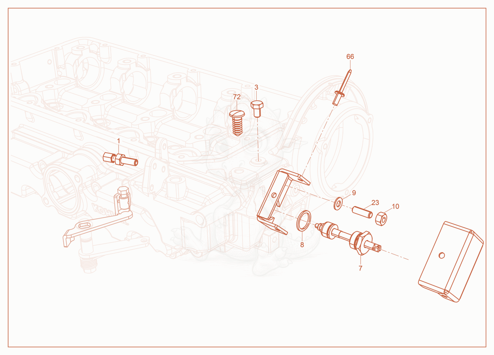 Exploded parts diagram of the Controls of a Wacker Neuson RTD-SC4, with numbered balloons